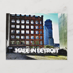 Cartão postal Detroit