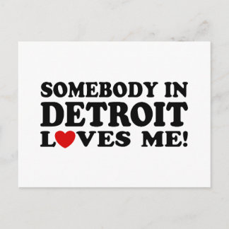 Cartão Postal Detroit