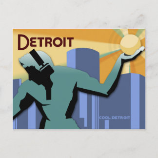 Cartão postal Detroit