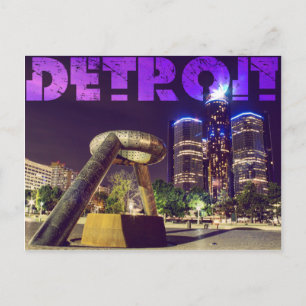 Cartão postal Detroit