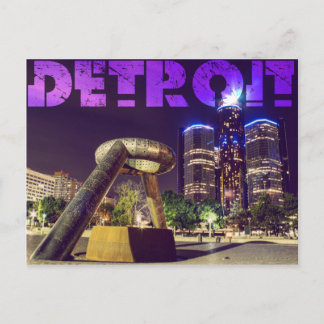 Cartão postal Detroit