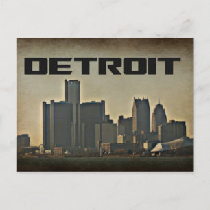 Cartão Postal Detroit