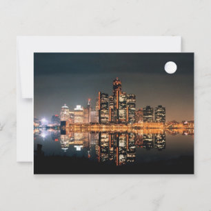 Cartão Postal Detroit City