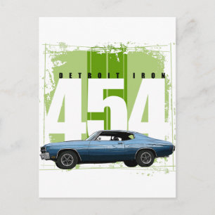 Cartão Postal Detroit Muscle Chevelle