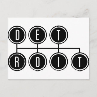 Cartão Postal Detroit Shifter