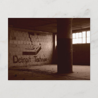 Cartão Postal Detroit Techno (cartão postal)