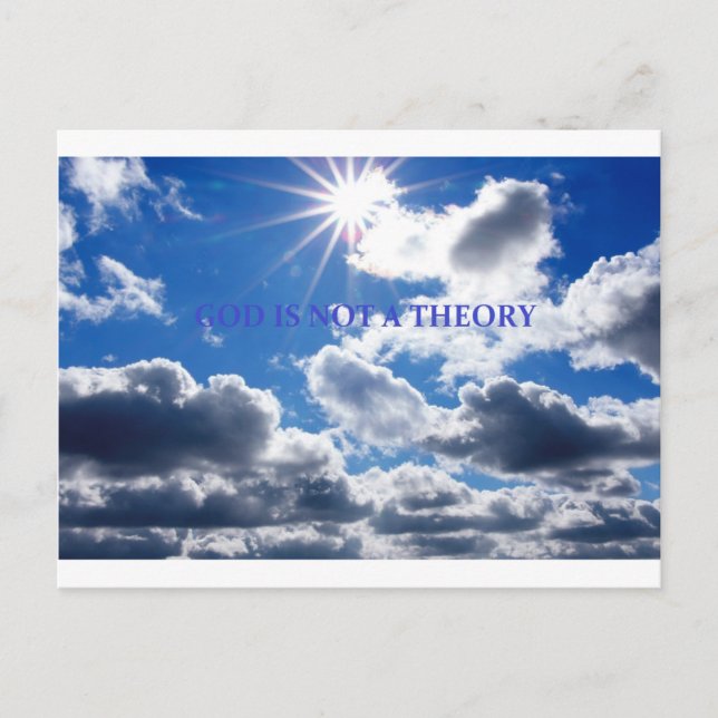 CARTÃO POSTAL DEUS (Frente)