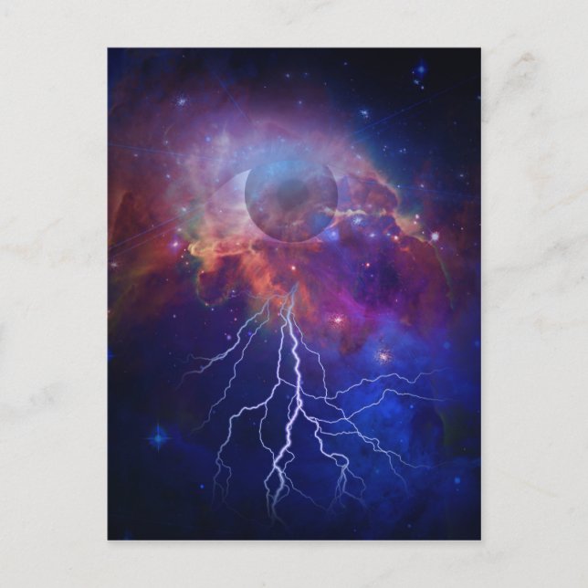 Cartão Postal Deus (Frente)