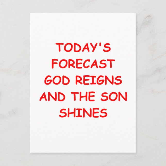 CARTÃO POSTAL DEUS (Frente)