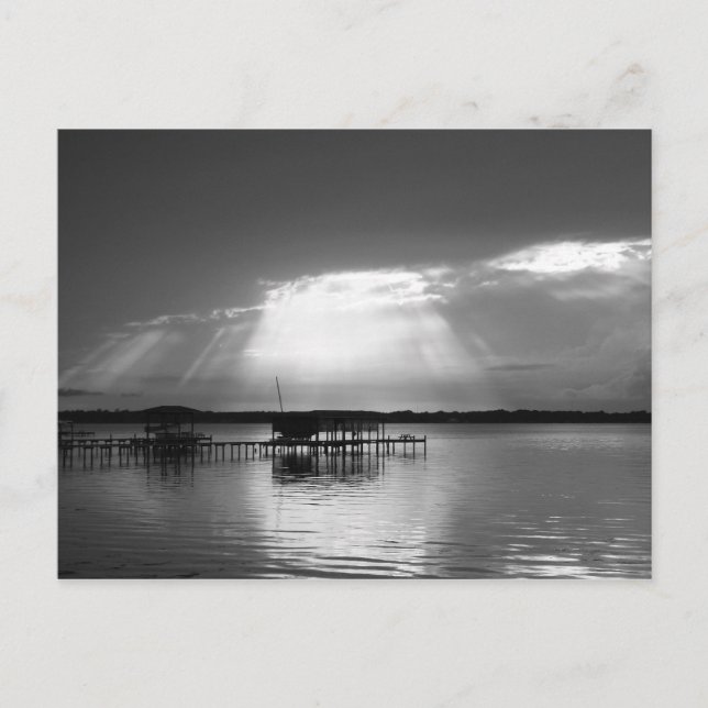 Cartão Postal Deus Deixou A Luz Acesa Para Você (Frente)