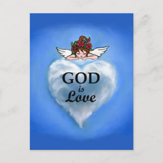 Cartão Postal Deus é amor