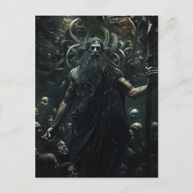 Cartão Postal Deus e monstros - Hades II (Frente)