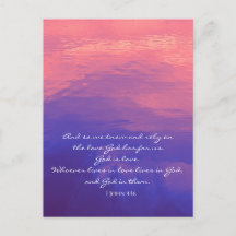 Deus é o amor | Texto Personalizado Cristão de Fot