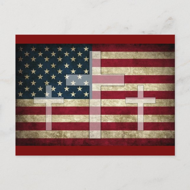 Cartão Postal Deus e País (Frente)