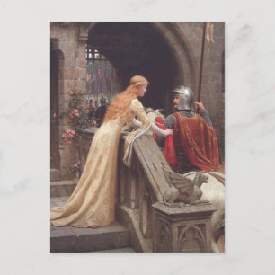 Cartão Postal Deus! - Edmund Blair Leighton