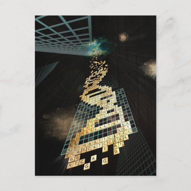 Cartão Postal Deus não joga dados 2014 (Frente)