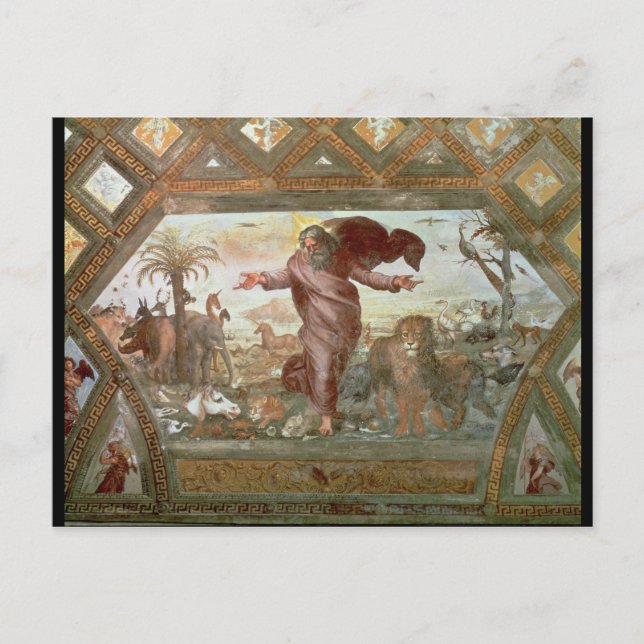 Cartão Postal Deus que cria a terra (Frente)