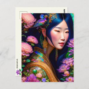 Cartão Postal Deusa Asiática, Pós-Travessia