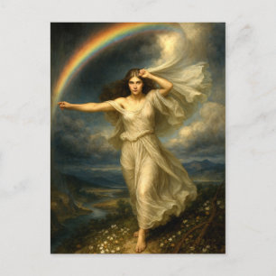 Cartão Postal Deusa do Arco-Íris Íris