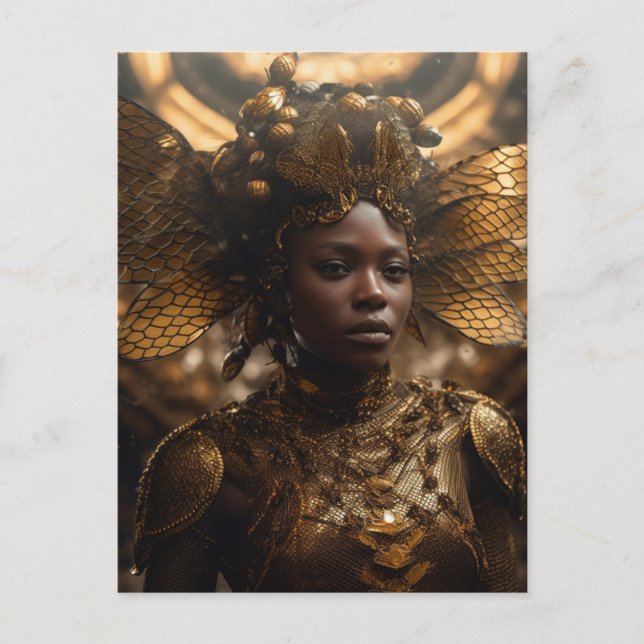 Cartão Postal Deusa dos Insetos (Frente)
