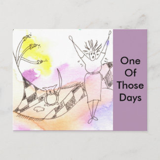 Cartão Postal Deusa Engraçada Gak 2
