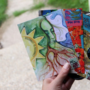 Cartão Postal Deusa Gaia Mãe Terra