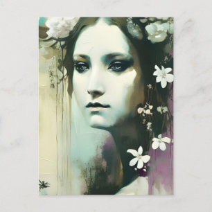Cartão Postal Deusa Pagã bonito