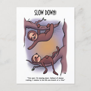 Cartão Postal Devagar