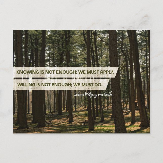 Cartão Postal Deve Aplicar-Se E Fazer (Frente)