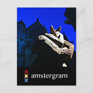Cartão Postal Devil Amsterdam