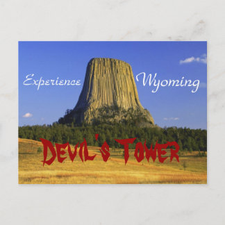 Cartão Postal Devil's Rock, Wyoming Postcard