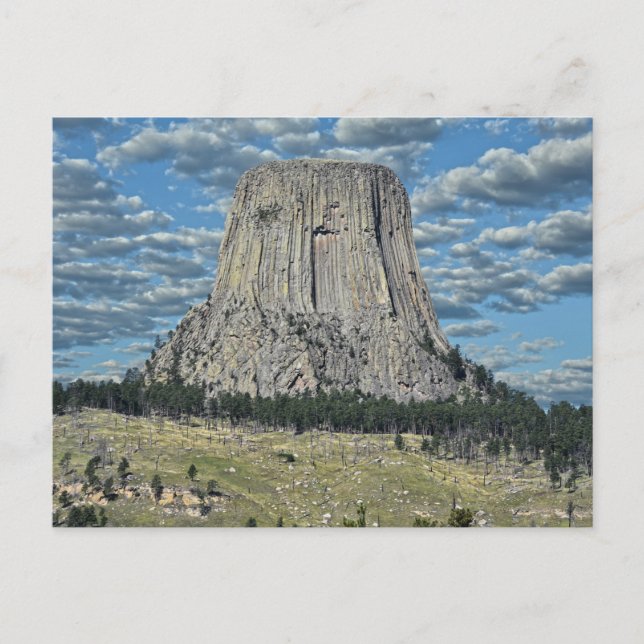 Cartão Postal Devils Tower National Monument, Wyoming (Frente)