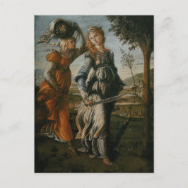 Cartão Postal Devolução de Judith à Bethulia por Botticelli