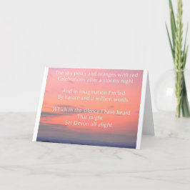 Cartão postal Devon