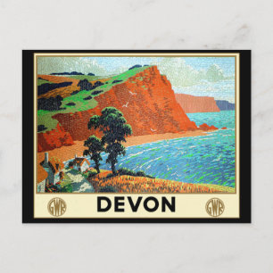 Cartão Postal Devon England