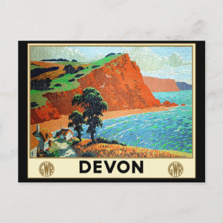 Cartão Postal Devon England