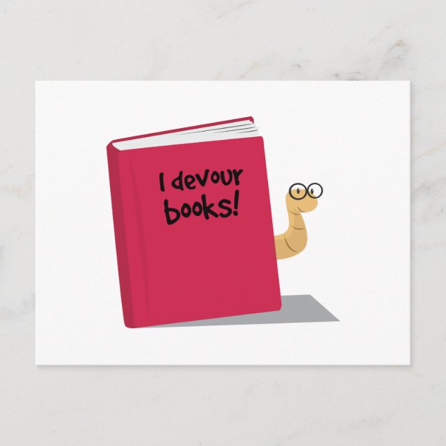 Cartão Postal Devour Livros (Frente)