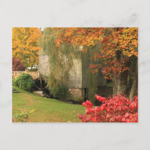 Cartão Postal Dexter Grist Mill Sandwich Cape Cod