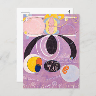 Cartão Postal Dez Maiores, 6, Adulthood   Hilma af Klint  