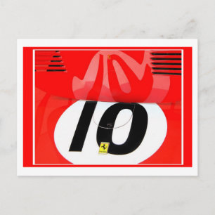 Cartão Postal Dezenas