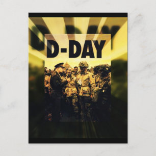 Cartão Postal Dia 65 Aniversário 6 de junho de 2009