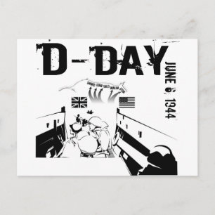 Cartão Postal DIA 6 de junho de 1944