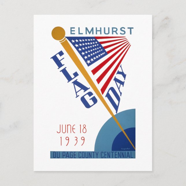 Cartão Postal Dia da Bandeira (Frente)