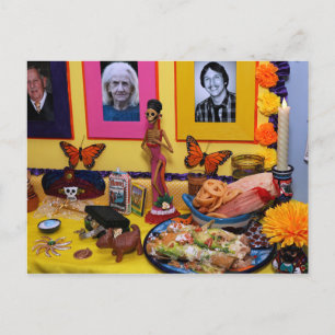Cartão Postal Dia da Exibição da Ofrenda Morta