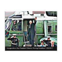 Dia da Inauguração Presidente Obama & Donald Trump