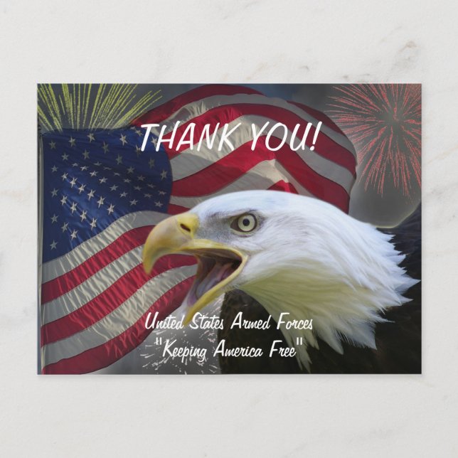 Cartão Postal Dia da Independência 4 de julho de 2011 (Frente)