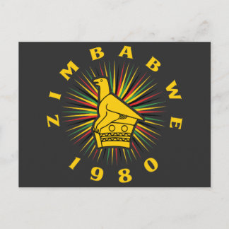 Cartão Postal Dia da Independência do Zimbabué