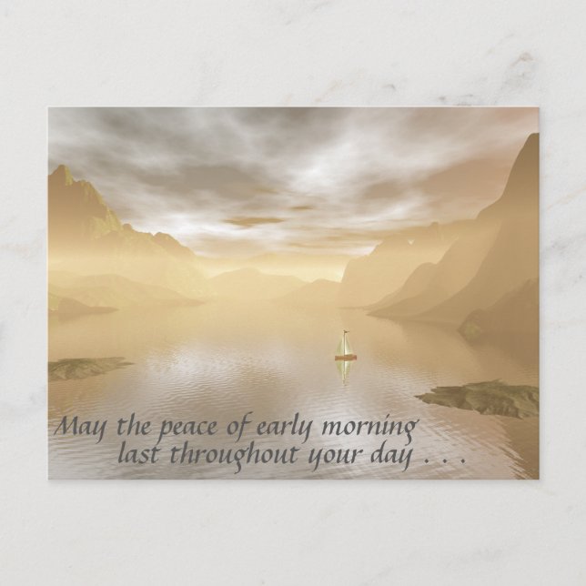 Cartão Postal Dia da Paz (Frente)