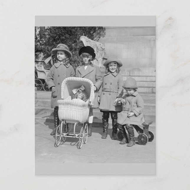 Cartão Postal Dia das Meninas, 1922 (Frente)