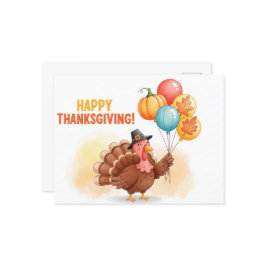 Cartão Postal Dia de Ação de Graças